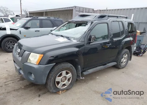 2008 Nissan Xterra S z USA, uszkodzony, nr VIN 5N1AN08U28C540419
